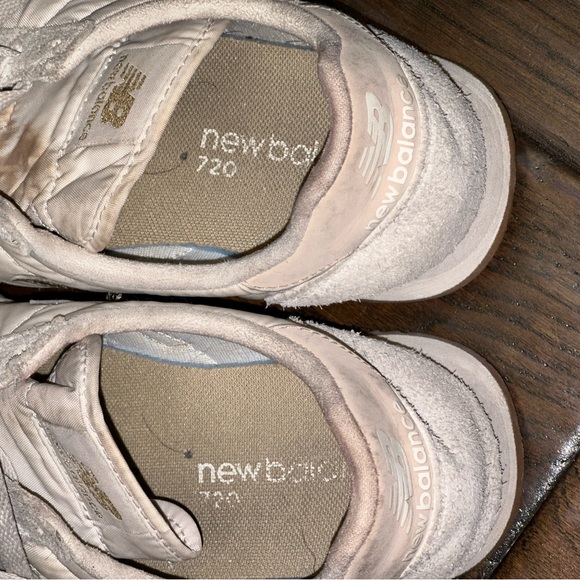 Women’s New Balance 720 Running Shoes Off White Golf Classic Lifestyle Retro - Picture 8 of 11